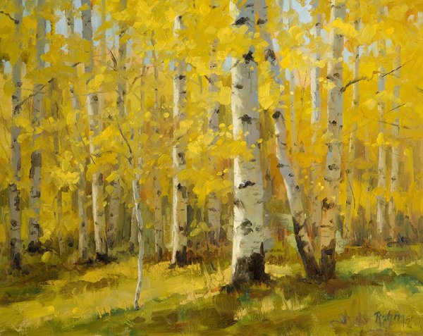 Картины Алексея Савченко лето