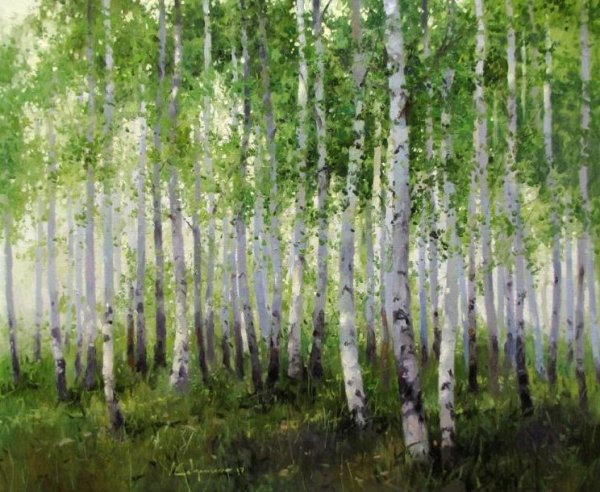 Березовая роща Алексей Епишин