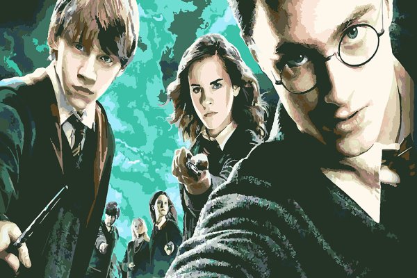 Картина по номерам Гарри Поттер