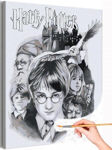 Картина по номерам Гарри Поттер
