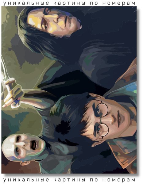 Картина по номерам Гарри Поттер