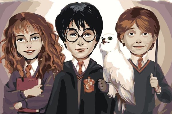 Картина по номерам Гарри Поттер