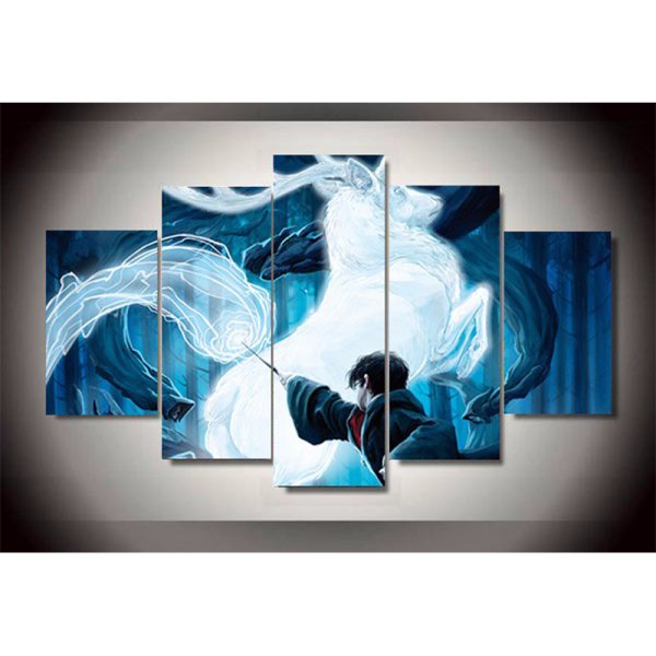 Картина по номерам Гарри Поттер Хогвартс