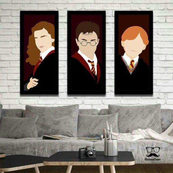 Гарри Поттер картина акрилом