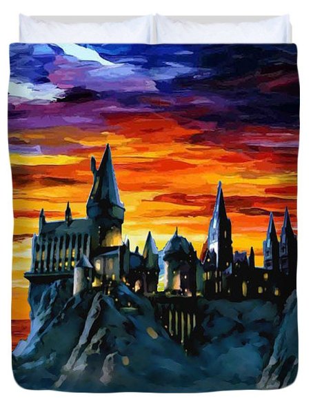 Картина по номерам Гарри Поттер Хогвартс