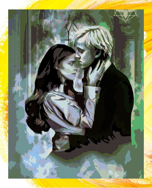 Рисунки акрилом гарипотэр