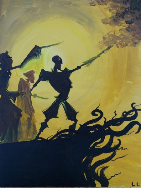 Картина по номерам Гарри Поттер Хогвартс