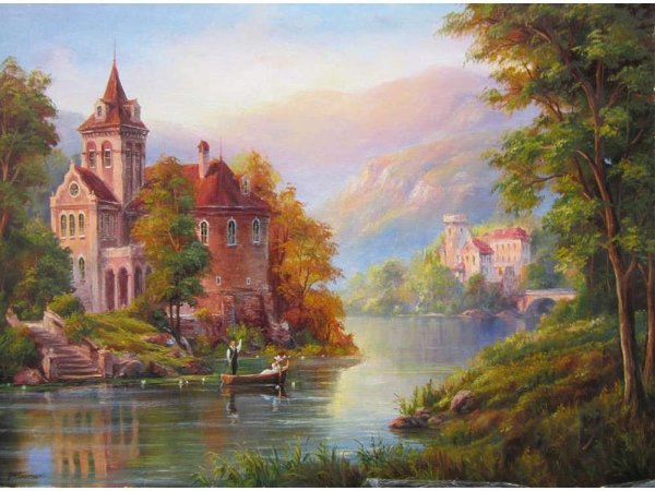 Картина замок