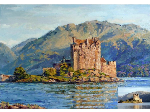 Картина «замок Стерлинг»