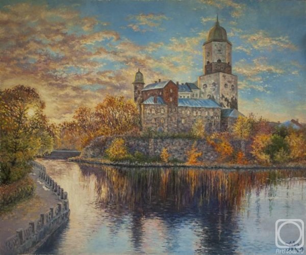 Крепость Выборг картина