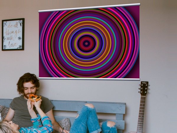 Абстрактная живопись современная круги