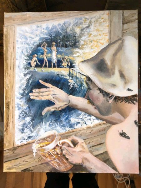 Картины с банной тематикой