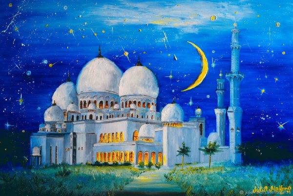 Алмазная мозаика мечеть
