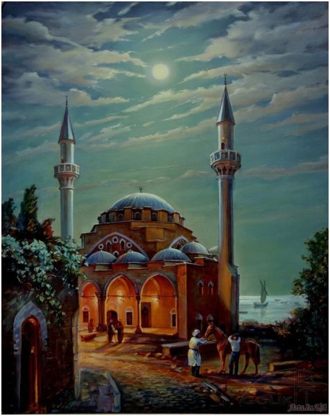 Мечеть сердце Чечни картина