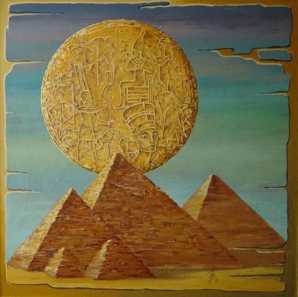 Правополушарная живопись Египет