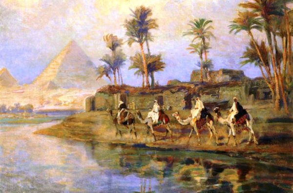 Картины Нефертити древний Египет