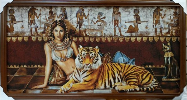 Искусство древнего Египта живопись Клеопатра