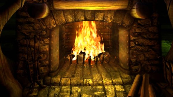 Очаг в каморке папы Карло
