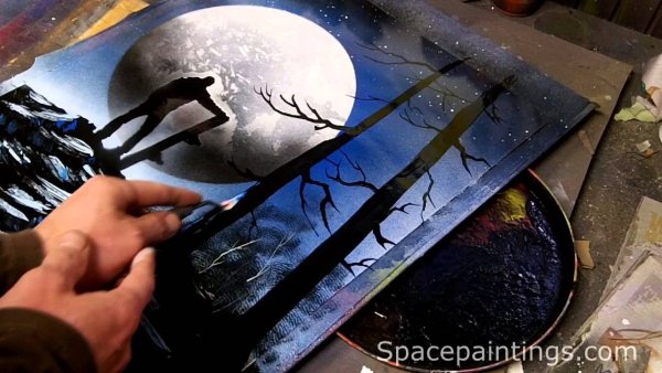 Космос баллончиками