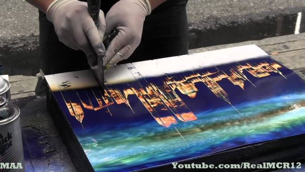 Спрей арт для новичков