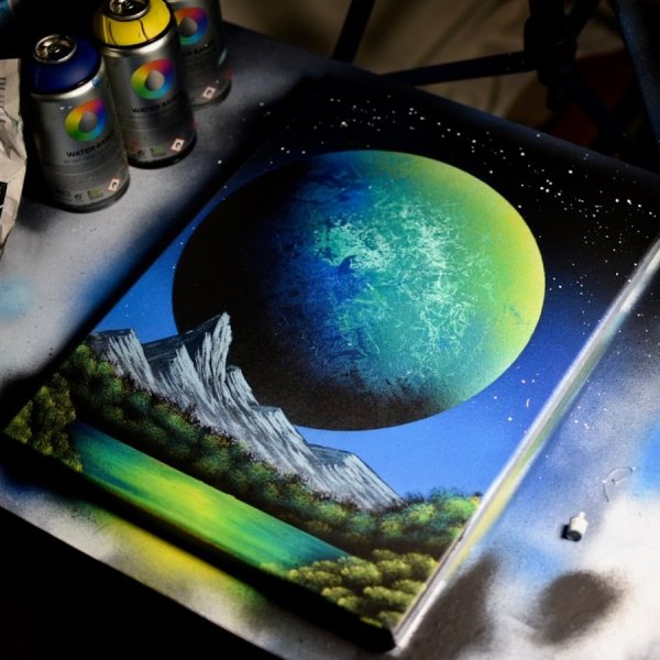 Спрей арт Jimenez