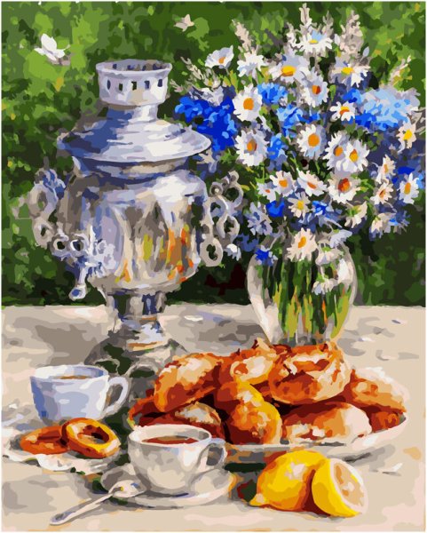 Картина по номерам летнее настроение