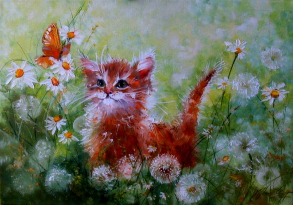 Картина в нежных тонах