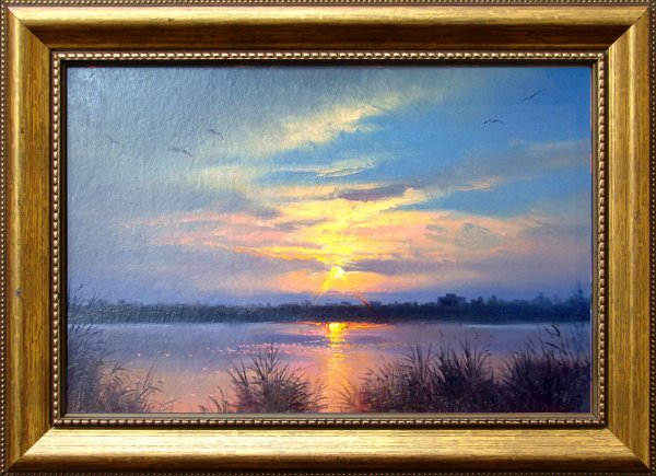 Рассвет рисунок