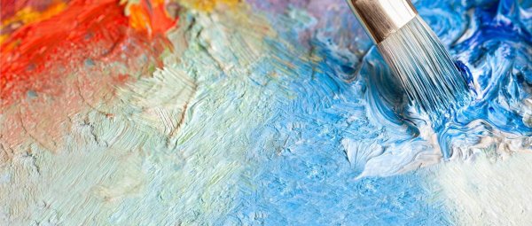 Фон краски кисти