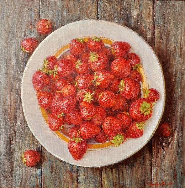 Светлана Зюзина художник клубника