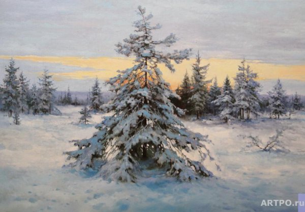 Художник пейзажист Мартынов