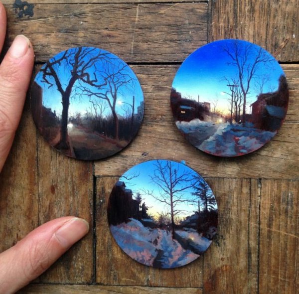 Живопись Дина Бродски