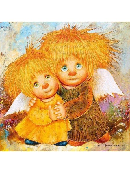 Люся чувиляева художник ангелы