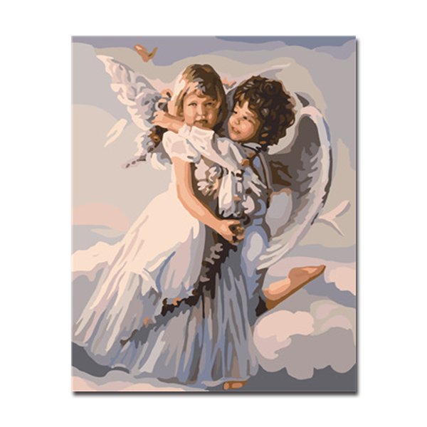 Ангелы мальчик и девочка