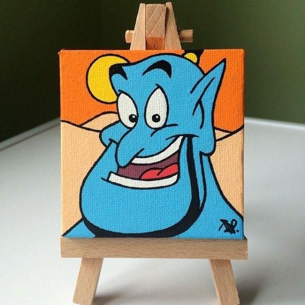 Картина в Диснеевских стиле