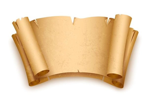 Свитки узкие берестяные для надписи