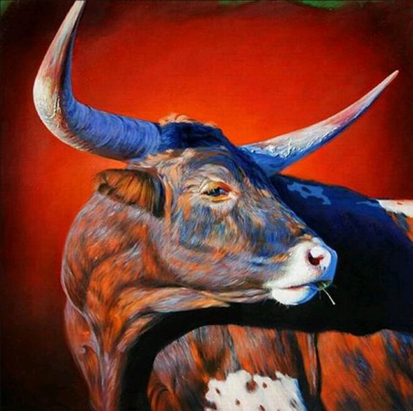 Живопись с коровой Тереза Эллиотт