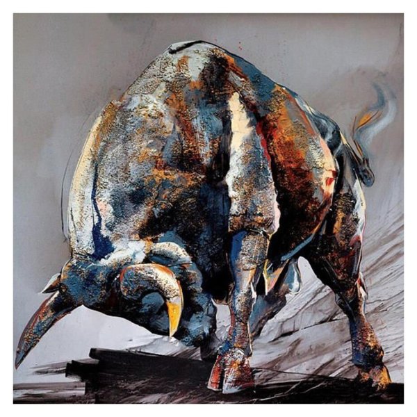 Бык современное искусство