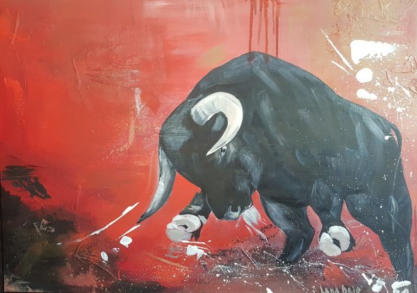 Картины Быков коррида