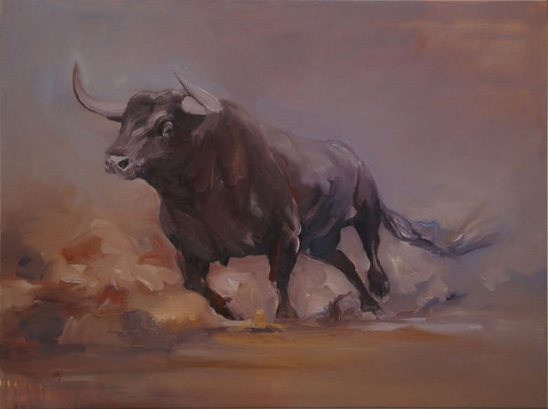 Торо Браво бык картина