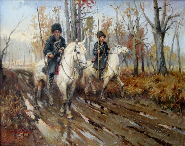 Художник Дмитрий Финагенов кони