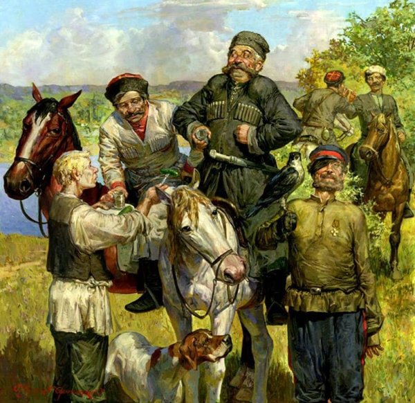 Чумаков -Орлеанский художник охота