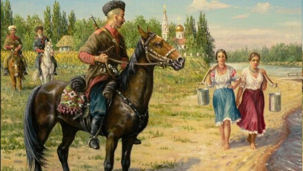 Казачий художник Андрей Петрович Лях