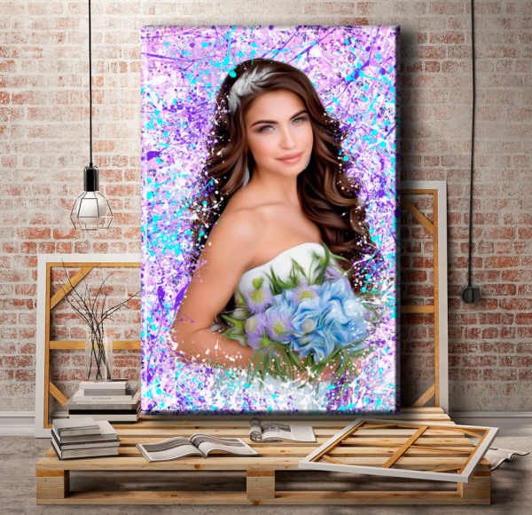 Печать на холсте