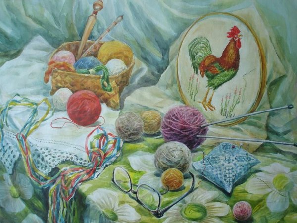 Распечатать картину на холсте