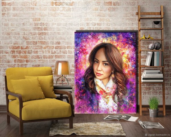 Печать на холсте с подрамником