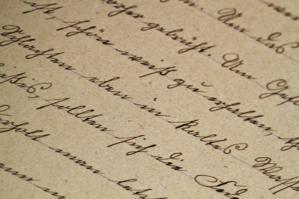 Старинная письменность