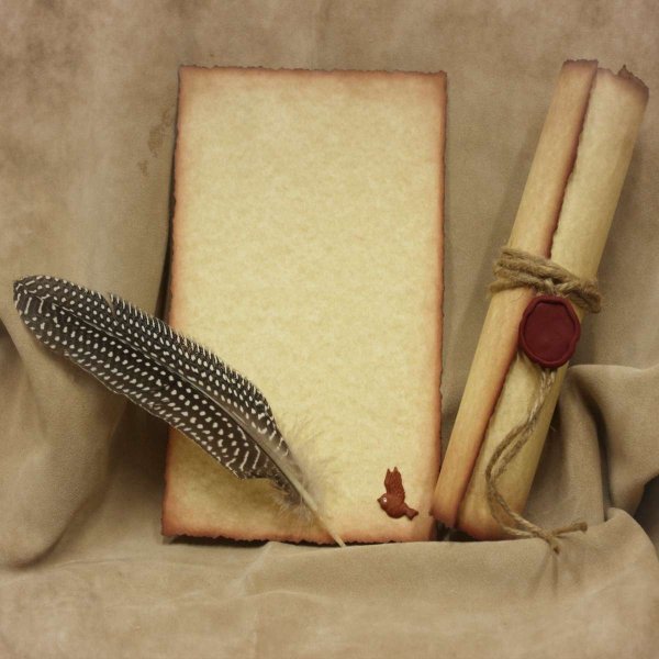 Рукописный текст на бумаге