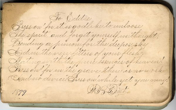 Старинные надписи на бумаге