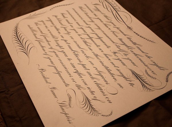 Азбука-свиток скоропись 17 век